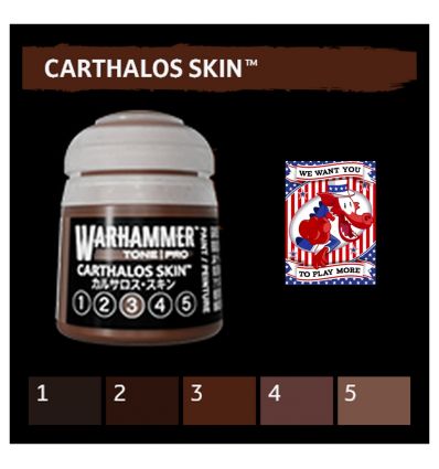 Warhammer Tone Pro -  CARTHALOS SKIN 5 12ML ROW