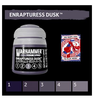 Warhammer Tone Pro -  ENRAPTURESS DUSK 4 12ML ROW