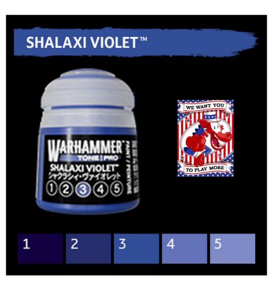 Warhammer Tone Pro -  SHALAXI VIOLET 2 12ML ROW