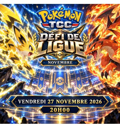 Pokémon TCG - Défi de Ligue Octobre - 27 Novembre 20h00