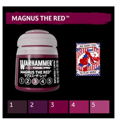 Warhammer Tone Pro -  MAGNUS THE RED 4 