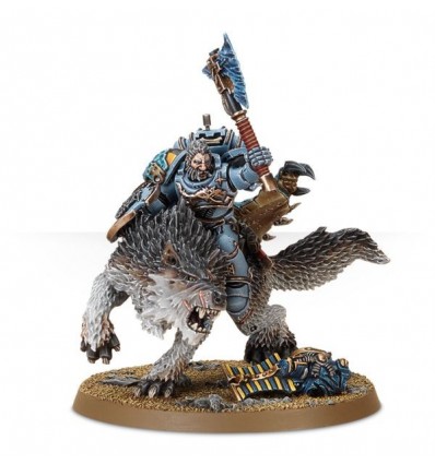 [Space Wolves] Wolf Lord on Thunderwolf