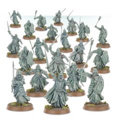 x24 Guerriers de l'ultime alliance Plastique Warhammer SdA