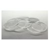 Socles ronds Transparent Plexiglass 30mm*10