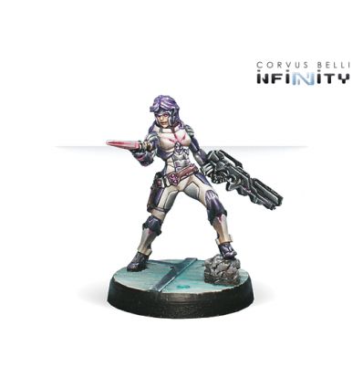 [Infinity] Myrmidon Officer (Combi Rifle, Boarding Shotgun)